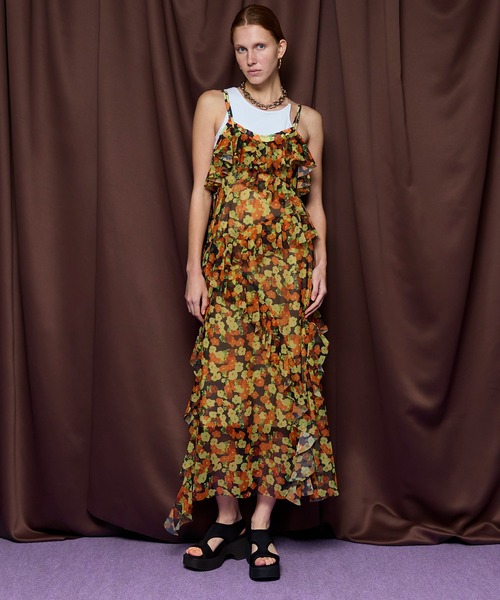 MAISON SPECIAL（メゾンスペシャル） ワンピース Flower Camisole