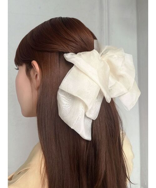 RESEXXY（リゼクシー） ヘアクリップ シアービックリボンバレッタ