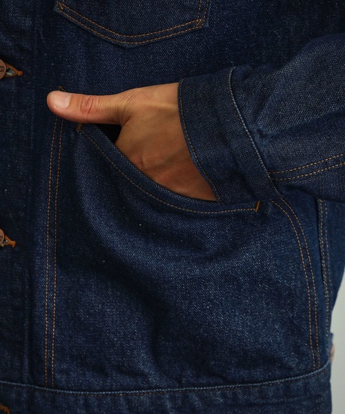 「Wrangler」 デニムジャケット LARGE ブラウン系その他 メンズ_画像7
