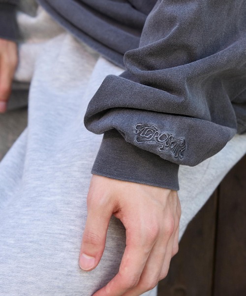 「MONO-MART」 「retock's」長袖カットソー「queenコラボ」 L ホワイト レディース_画像3