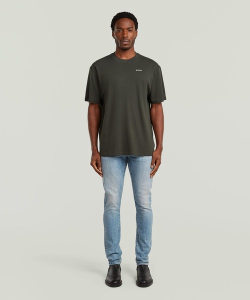 G-STAR RAW tシャツ Rib Insert Relaxed T-Shirt/バックリブデザイン