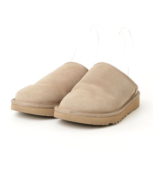 UGG ベージュ スリッパ 24cm UGG Australia（アグオーストラリア） 「UGG」 スリッポン 24cm