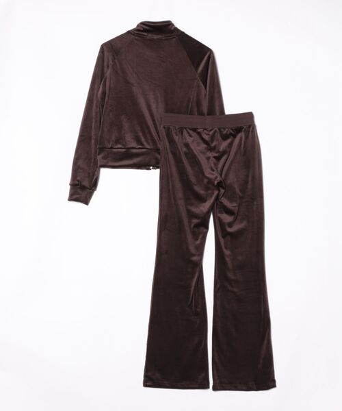 Bling Leads ジャージ 「Bls」「Bling Leads」ベロアショート丈 ライン