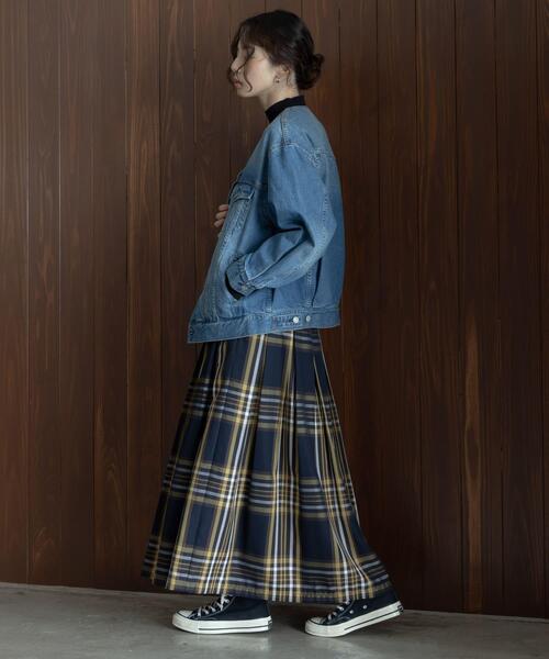 URBAN RESEARCH Sonny Label プリーツスカート 38 ブラウン系その他