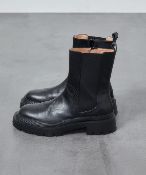 「ATELIER BRUGGE」 ブーツ M ブラック レディース_画像5