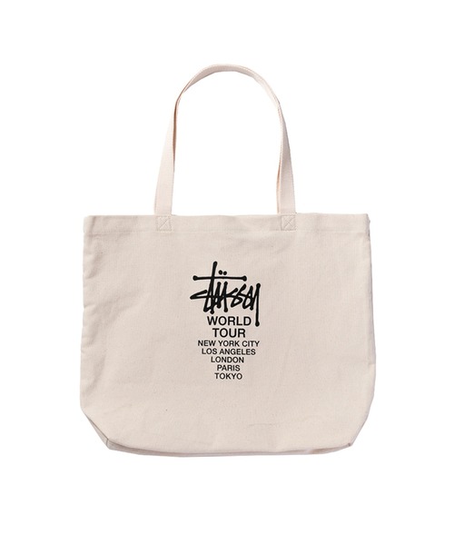 STUSSY(ステューシー) トートバッグ FREE ナチュラル メンズ STUSSY(ステューシー) トートバッグ FREE ナチュラル メンズ