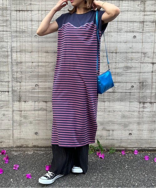 「mi via loca」 Tシャツワンピース FREE ブラック レディース_画像5