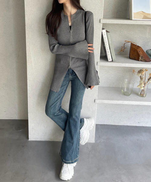 「Ada.」 ニットワンピース FREE ブラック レディース_画像3