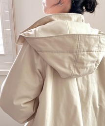 「Java」 マウンテンパーカー LARGE ベージュ レディースの画像5