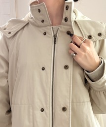 「Java」 マウンテンパーカー LARGE ベージュ レディースの画像6