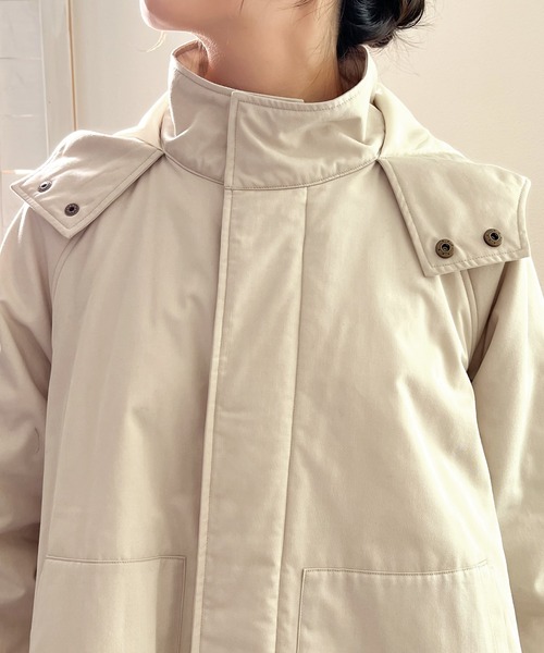 「Java」 マウンテンパーカー LARGE ベージュ レディースの画像7