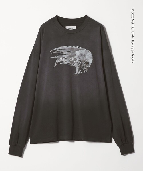 METALLICA（メタリカ） tシャツ × monkey time」 プリント ロング