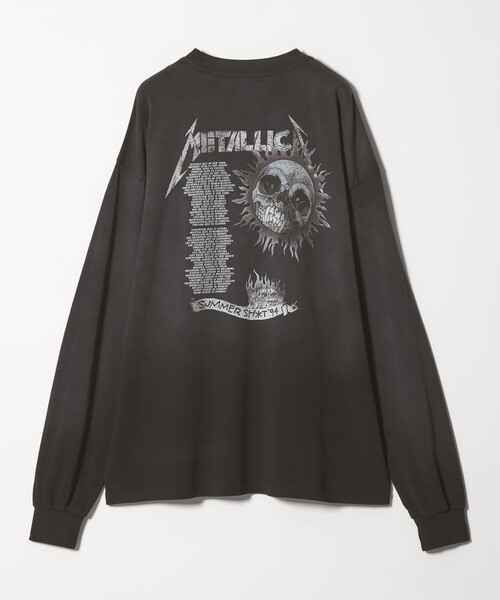 METALLICA（メタリカ） tシャツ × monkey time」 プリント ロング