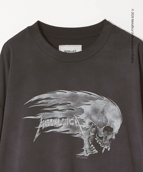 METALLICA（メタリカ） tシャツ × monkey time」 プリント ロング