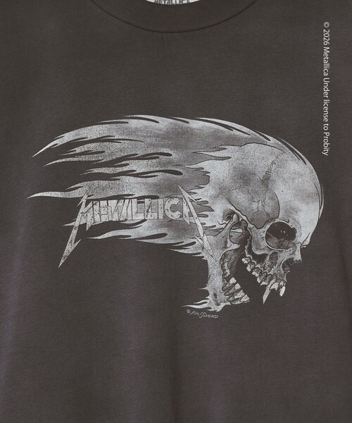 METALLICA（メタリカ） tシャツ × monkey time」 プリント ロング