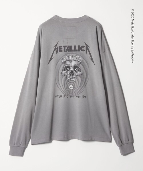 METALLICA（メタリカ） tシャツ × monkey time」 プリント ロング