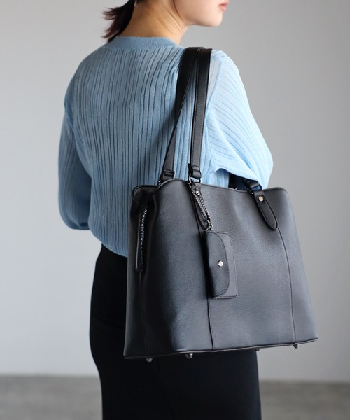 「GUSCIO」 トートバッグ FREE ブラック レディース_画像9