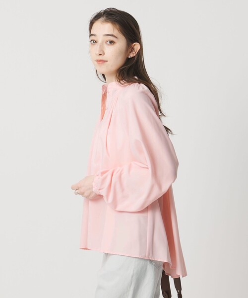 【新品未使用】ユナイテッドアローズ　ブラウス　黒　フリーサイズ UNITED ARROWS（ユナイテッドアローズ） ブラウス シャツ プリーツ