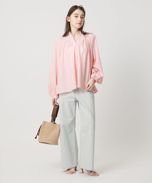 UNITED ARROWS　PE プリーツカラー ロングスリーブ ブラウス IZUMISAWAのスタッフボイス｜ユナイテッドアローズ公式通販 - UNITED