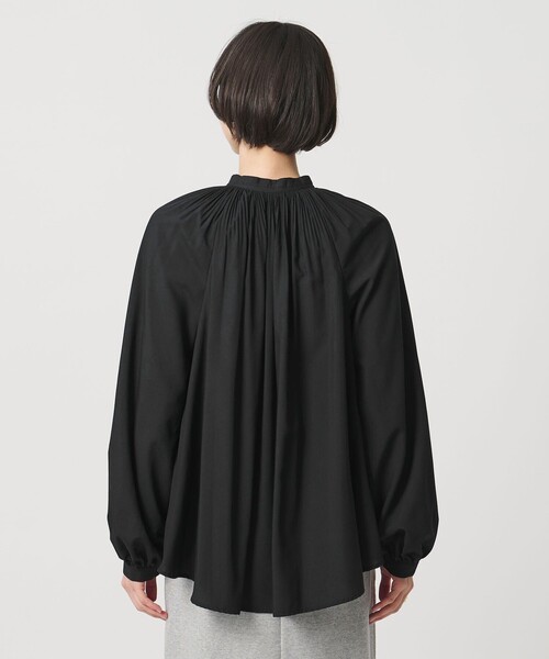 UNITED ARROWS EMB LACE ボリュームスリーブ ブラウス UNITED ARROWS（ユナイテッドアローズ） ブラウス シャツ プリーツ