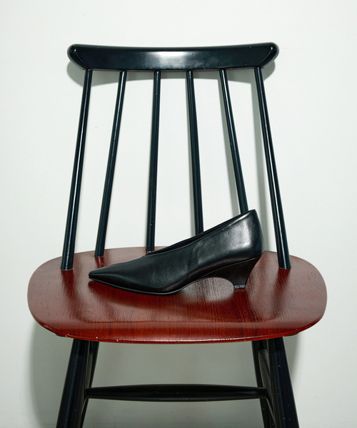 美品　Le talon ルタロンフラットパンプス　GRISE 22.5 Le Talon GRISE（ル タロン グリーズ） パンプス 「追加」GRISE5cm