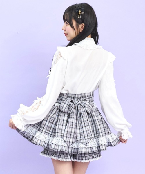 Secret Honey（シークレットハニー） ブラウス シャツ 袖スリット長袖 