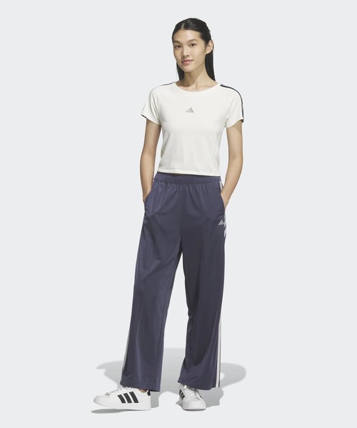 adidas（アディダス） ワイドパンツ パンツ トリコット ルーズフィット