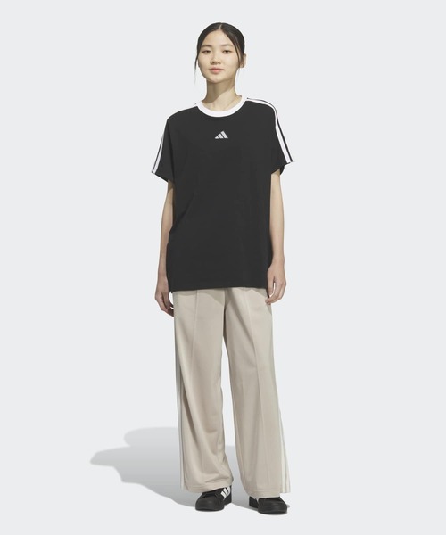 adidas（アディダス） ワイドパンツ パンツ トリコット ルーズフィット