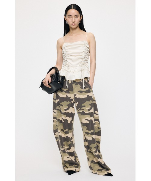 MOUSSY（マウジー） キャミソール SATIN GATHER キャミソール