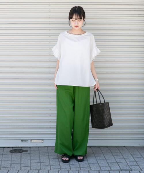 ITEMS URBANRESEARCH（アイテムズ アーバンリサーチ） ワイドパンツ