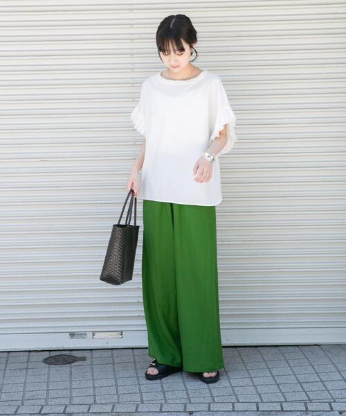 ITEMS URBANRESEARCH（アイテムズ アーバンリサーチ） ワイドパンツ