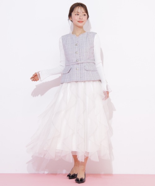 JILL by JILL STUART（ジルバイジルスチュアート） ベスト ジレ ベルト