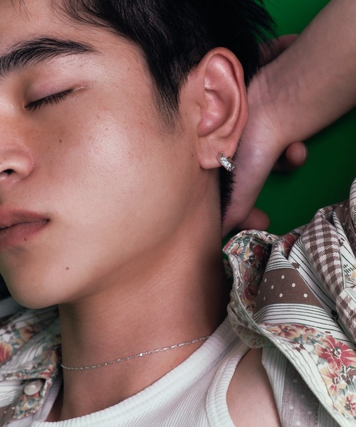whoseA（フーシー） ピアス 「silver925」Sway Hoop Pierce / スウェイ