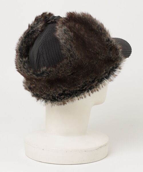 「14+」 キャップ MEDIUM チャコールグレー レディース_画像2