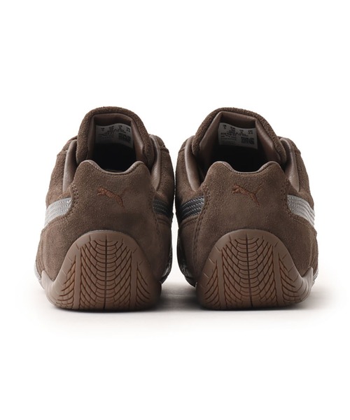 「PUMA」 ローカットスニーカー 24.5cm ブラウン レディースの画像2