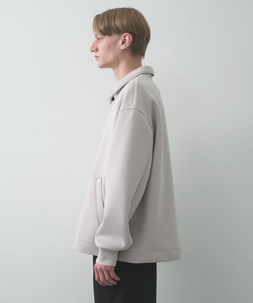 CULLNIクルニ・薄手アウター CULLNI/クルニ】ジャケット Lamb Wool Melton Double Collar Zip Up