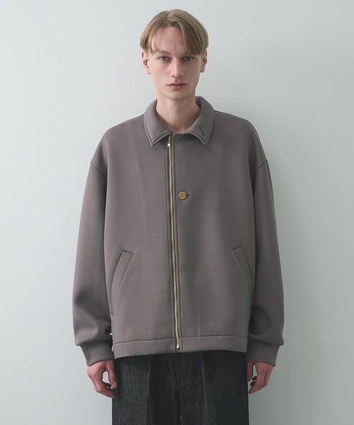 【3月限定価格】CULLNI（クルニ） シャンブレーツイルハイネックブルゾン 1_000000008275.jpg?1677828249