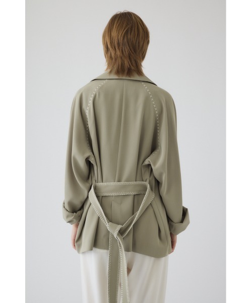 RIM.ARK トレンチコート コート Hidden detail over trench ヒドゥン