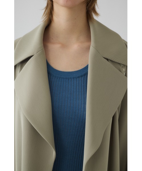 RIM.ARK トレンチコート RIM.ARK トレンチコート コート Hidden detail over trench ヒドゥン