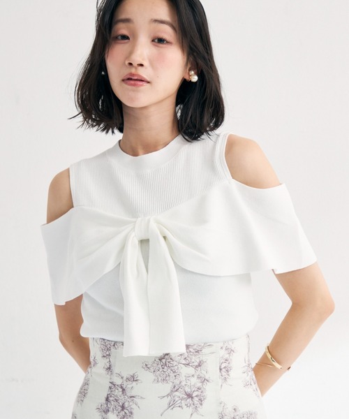 MISCH MASCH（ミッシュマッシュ） ニット セーター 2026春夏新作 肩