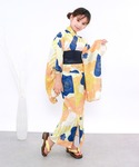 浴衣 簡単着付け ワンピース 浴衣 女の子 2...の詳細画像2