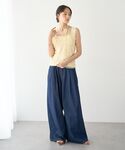 キャミソール 「2WAY/紐取り外し可能」総レ...の詳細画像5