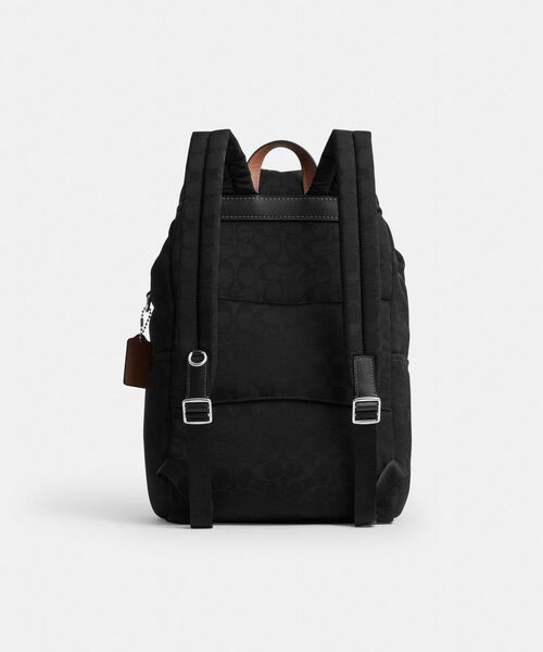 極美品 COACH 黒 ブラックリュック バックル デイパック COACH（コーチ） デイバック リュック レノックス バックパック メンズ