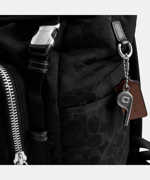 新品☆COACH ナイロンリュック COACH - コーチ CR757 リュックサックの通販 by KOMEHYO ONLINE ラクマ