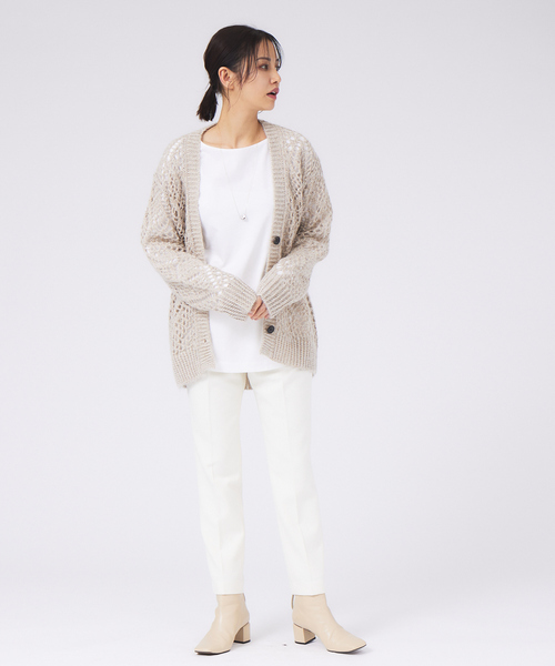 「qualite」 パンツ 40 ブラック レディース_画像3