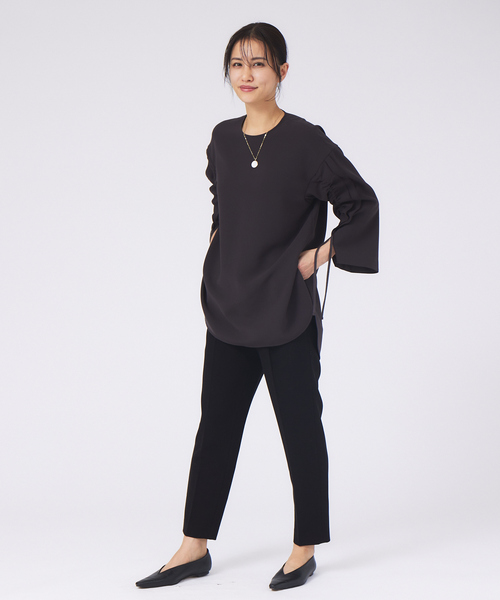 「qualite」 パンツ 40 ブラック レディース_画像7