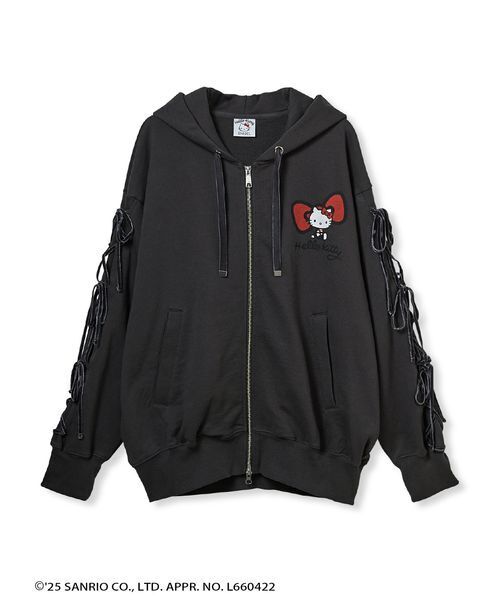 SNIDEL（スナイデル） ジップアップパーカー「HELLO KITTYコラボ」 F