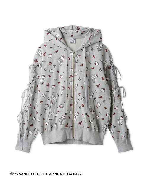 SNIDEL（スナイデル） ジップアップパーカー「HELLO KITTYコラボ」 F