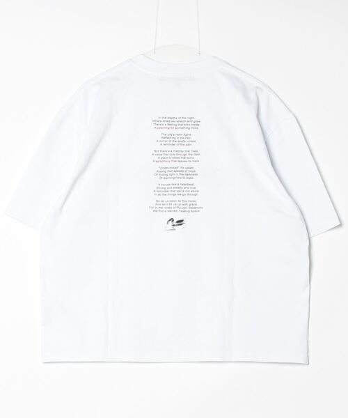 「SHOOP 」 半袖Tシャツ MEDIUM ホワイト メンズ_画像2