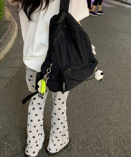 「MEMECLE」 イージーパンツ M グレー レディース_画像8